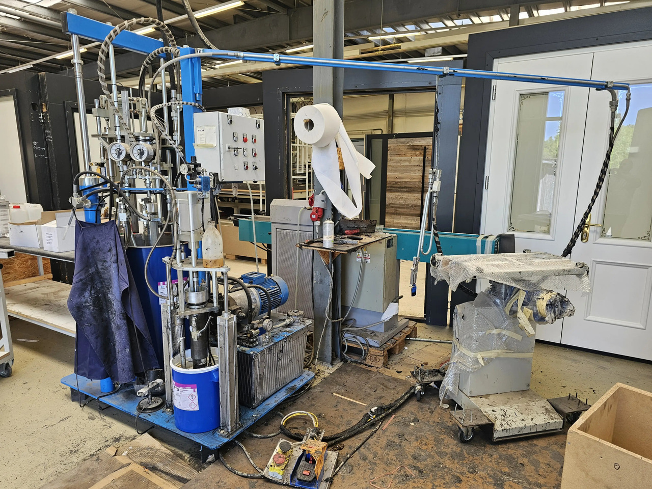 1 Stk. Kleberauftragmaschine - Machine tool: picture 1 1 Stk. Kleberauftragmaschine - Machine tool: picture 1