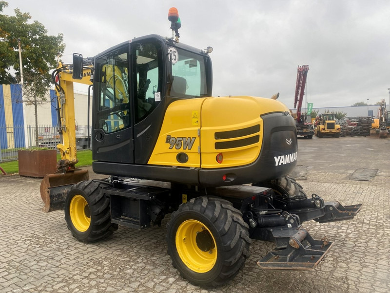 Yanmar B95w NVT - Wheel excavator: picture 2 Yanmar B95w NVT - Wheel excavator: picture 2