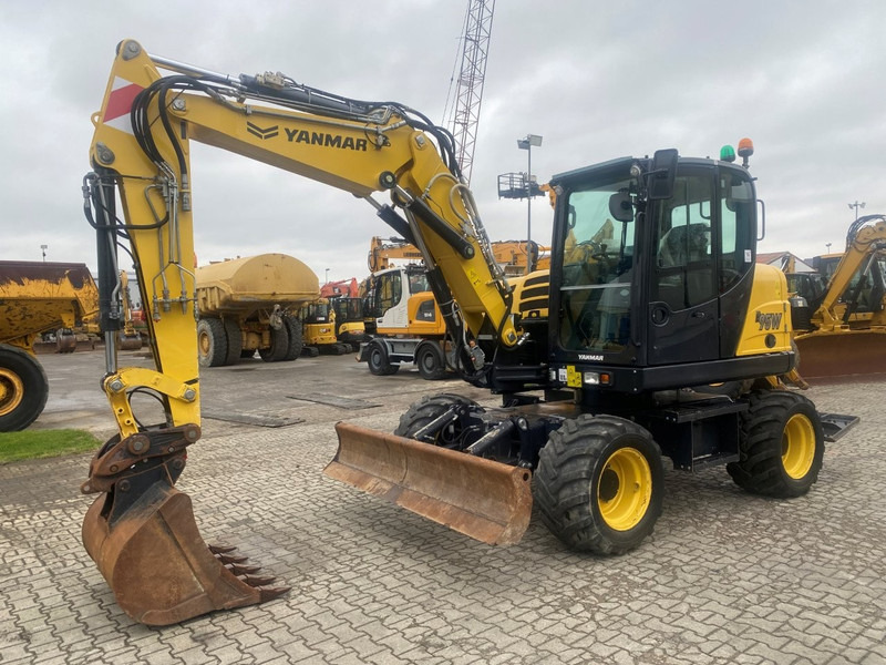 Yanmar B95w NVT - Wheel excavator: picture 3 Yanmar B95w NVT - Wheel excavator: picture 3