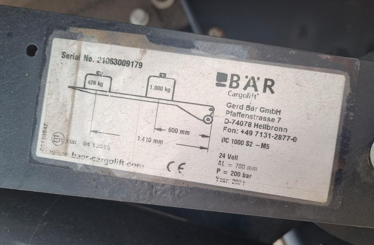 Box truck Iveco 75e21 p furgone e sponda euro 6: picture 8