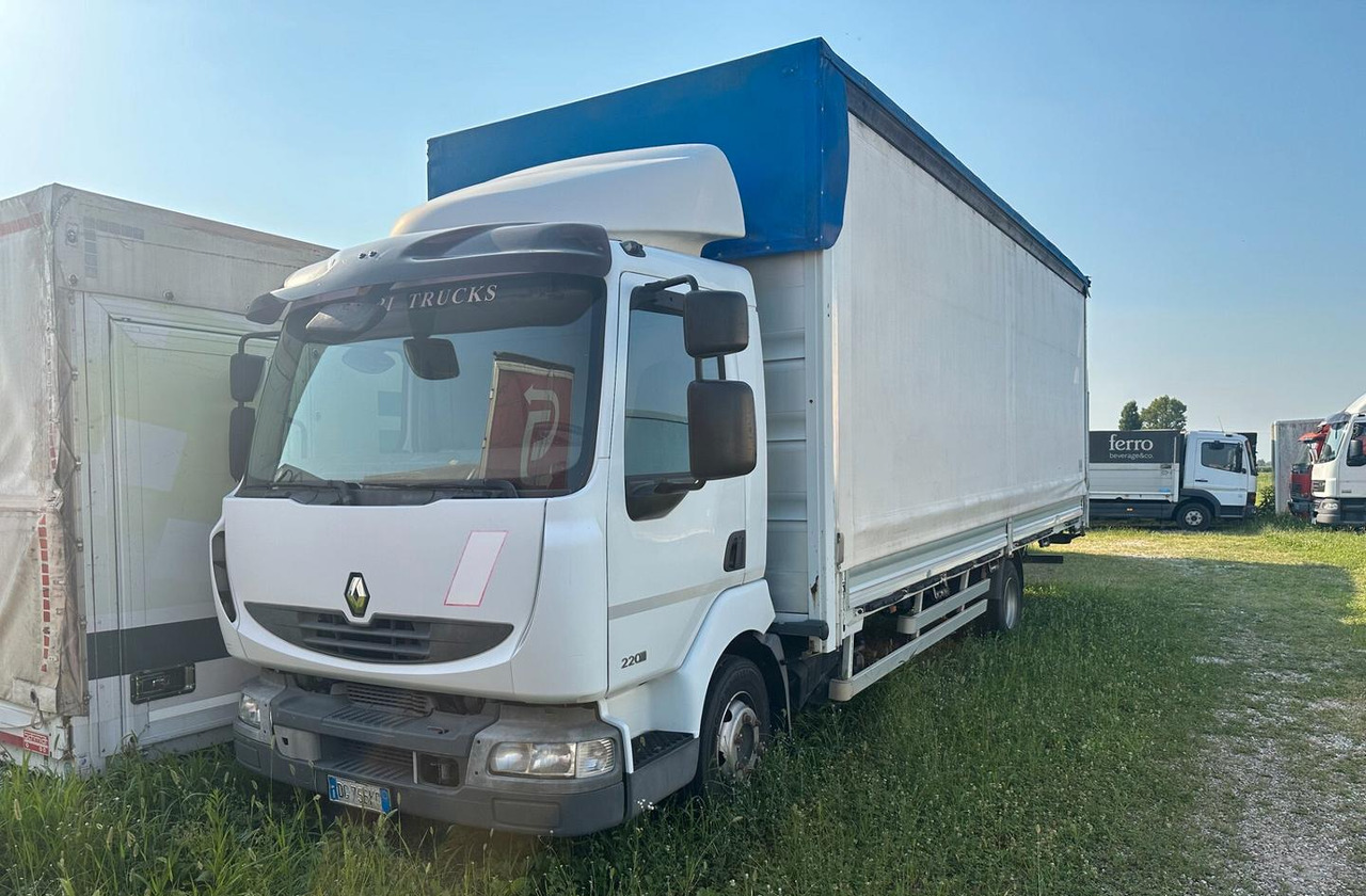 Renault MIDLUM 215.10 - Curtainsider truck: picture 1 Renault MIDLUM 215.10 - Curtainsider truck: picture 1