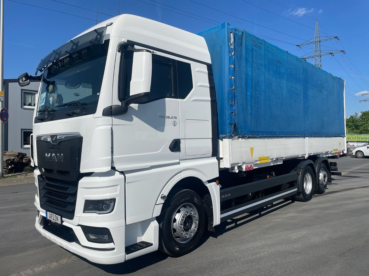 MAN TGX 26.470 6x2-4 LL Pritsche+Plane/BDF/NLA/EU6d - Curtainsider truck: picture 3 MAN TGX 26.470 6x2-4 LL Pritsche+Plane/BDF/NLA/EU6d - Curtainsider truck: picture 3