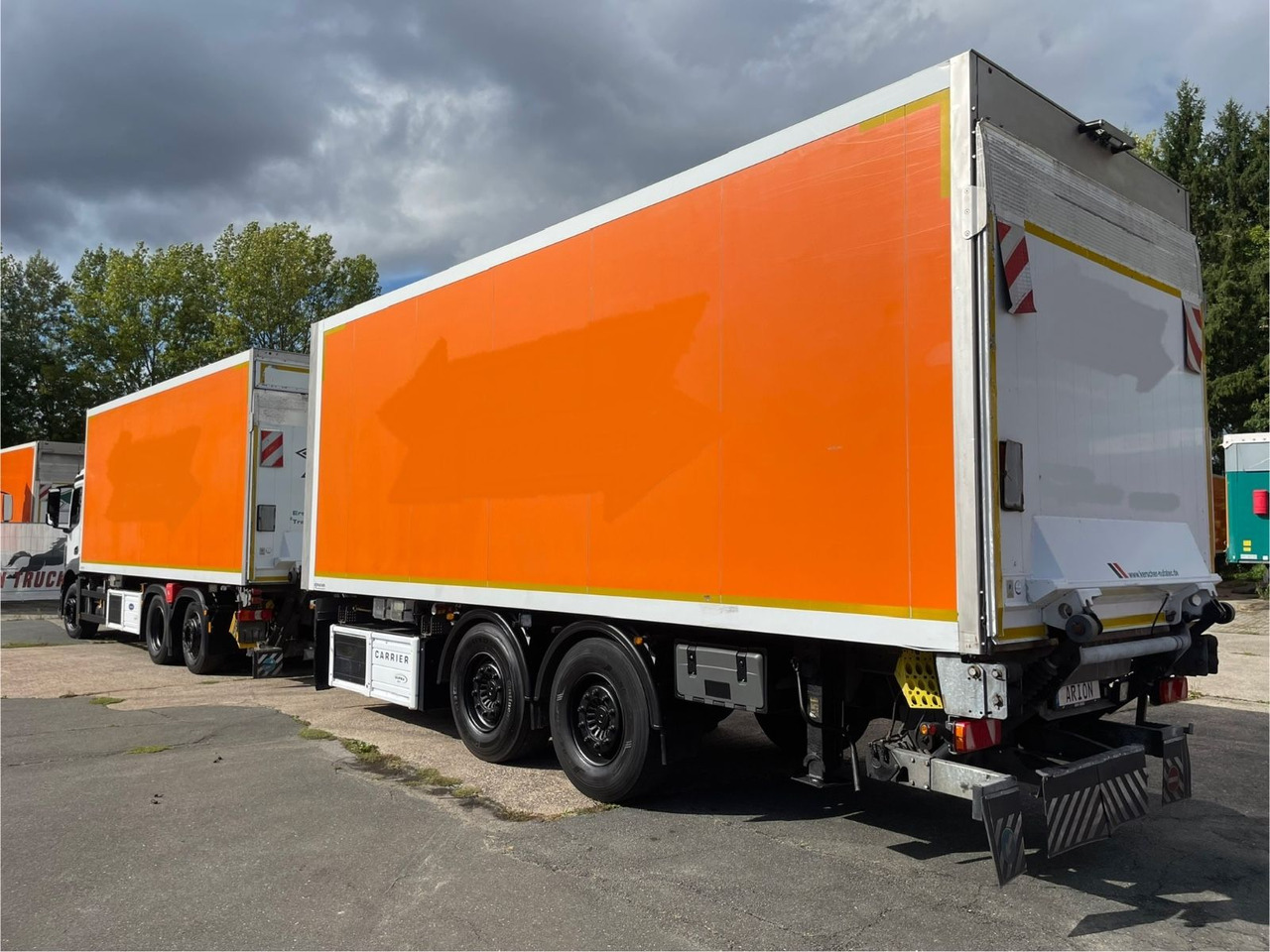 Mercedes-Benz Antos 2543 6x2 Kühlkoffer/CARRIER/KERSCHER/NLA - Refrigerator truck: picture 4 Mercedes-Benz Antos 2543 6x2 Kühlkoffer/CARRIER/KERSCHER/NLA - Refrigerator truck: picture 4