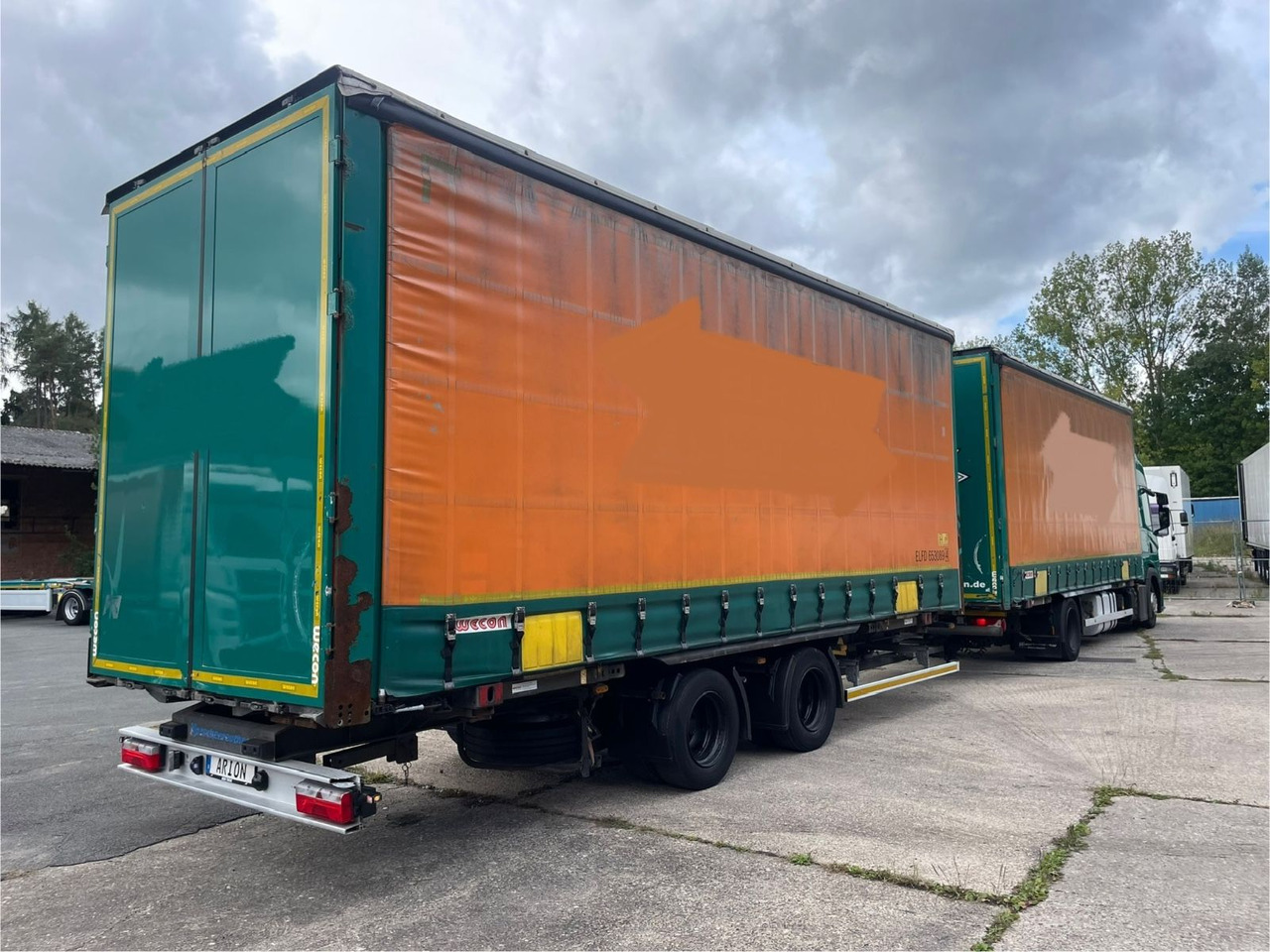 Scania G450 Pritsche+Plane/ANHÄNGER/KOTSCHENREUTHER - Curtainsider truck: picture 4 Scania G450 Pritsche+Plane/ANHÄNGER/KOTSCHENREUTHER - Curtainsider truck: picture 4