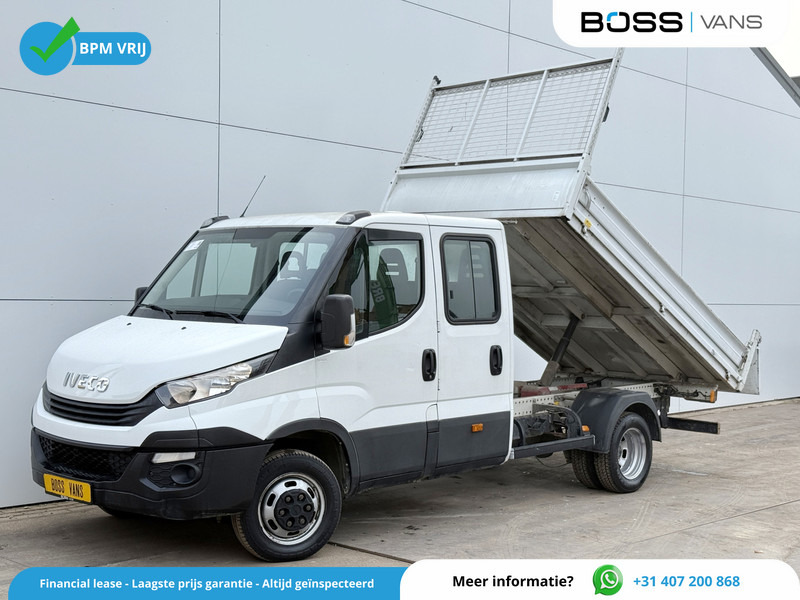 Iveco Daily 35C14 2.3 Dubbele Cabine Dubbellucht 7 Stoelen Airco Cruise Control Trekhaak 3.5t Tipper Benne Kipper - Tipper van, Combi van: picture 1 Iveco Daily 35C14 2.3 Dubbele Cabine Dubbellucht 7 Stoelen Airco Cruise Control Trekhaak 3.5t Tipper Benne Kipper - Tipper van, Combi van: picture 1