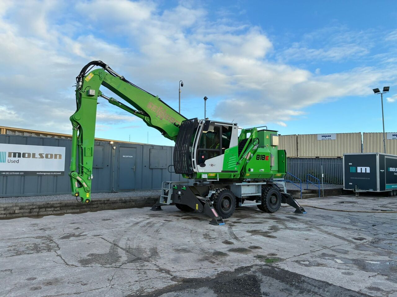 Sennebogen 818 Electric - Waste/ Industry handler: picture 2 Sennebogen 818 Electric - Waste/ Industry handler: picture 2