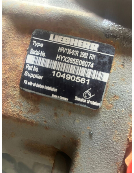 Liebherr R974B / R974 / R974 Li / A974B - Hydraulic pump: picture 4 Liebherr R974B / R974 / R974 Li / A974B - Hydraulic pump: picture 4