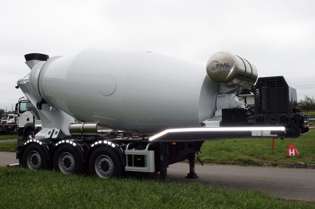 FML CONCRETE MIXER 13 m3 - Concrete mixer semi-trailer: picture 3 FML CONCRETE MIXER 13 m3 - Concrete mixer semi-trailer: picture 3