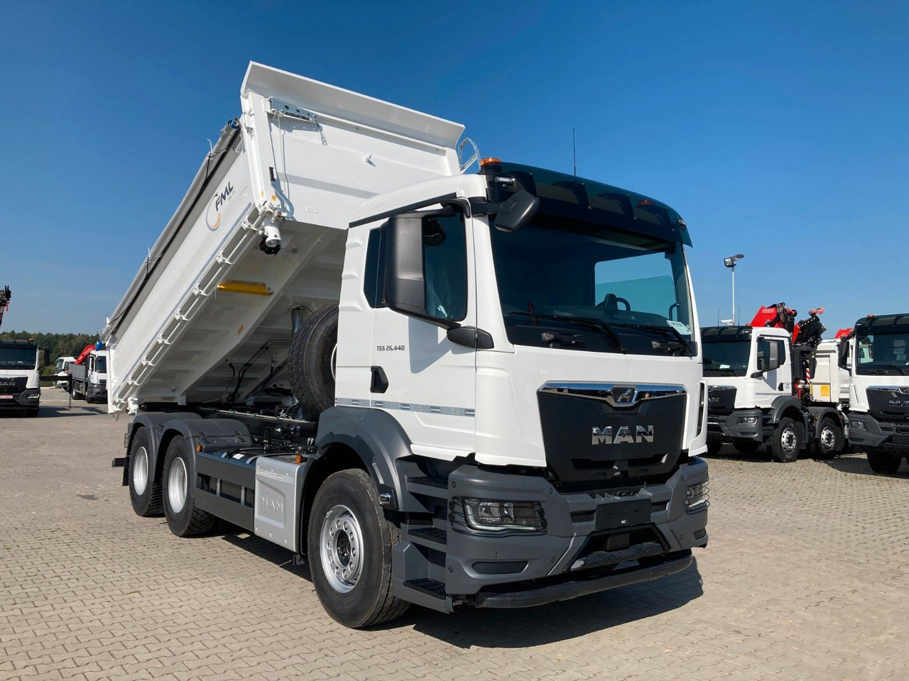 New Tipper MAN TGS 26.440 6X4 FML DREISEITENKIPPER  HARDOX: picture 13