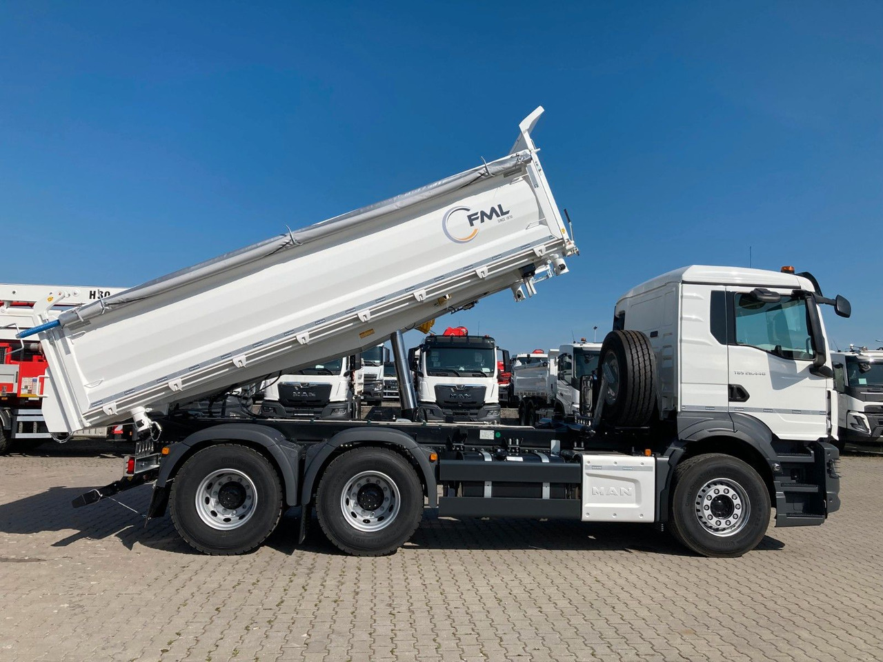 New Tipper MAN TGS 26.440 6X4 FML DREISEITENKIPPER  HARDOX: picture 12