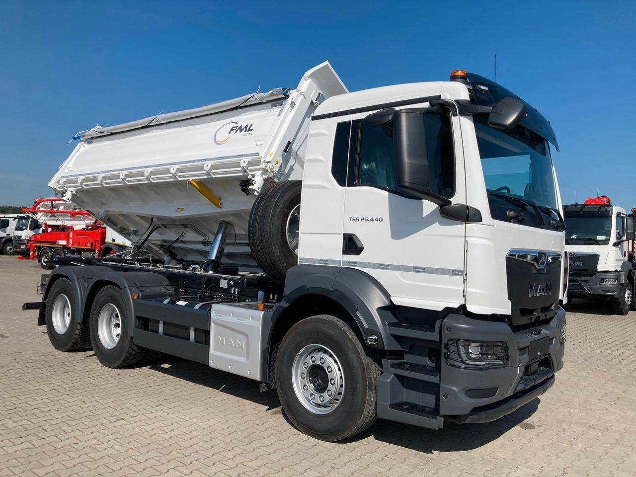 New Tipper MAN TGS 26.440 6X4 FML DREISEITENKIPPER  HARDOX: picture 8