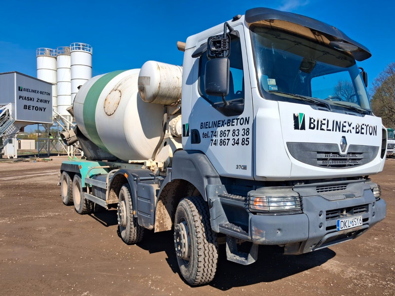 Renault KERAX 370 BARYVAL 10 M3 - Concrete mixer truck: picture 1 Renault KERAX 370 BARYVAL 10 M3 - Concrete mixer truck: picture 1