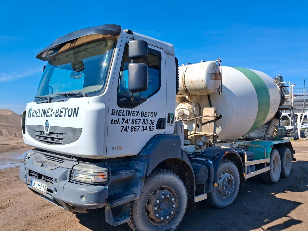 Renault KERAX 370 BARYVAL 10 M3 - Concrete mixer truck: picture 2 Renault KERAX 370 BARYVAL 10 M3 - Concrete mixer truck: picture 2