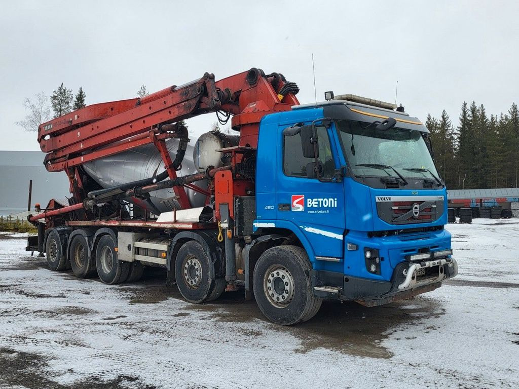 Volvo FMX 460 SARAKA SMT-33- 4Z4 9 M3 MIXER - Concrete pump truck: picture 1 Volvo FMX 460 SARAKA SMT-33- 4Z4 9 M3 MIXER - Concrete pump truck: picture 1