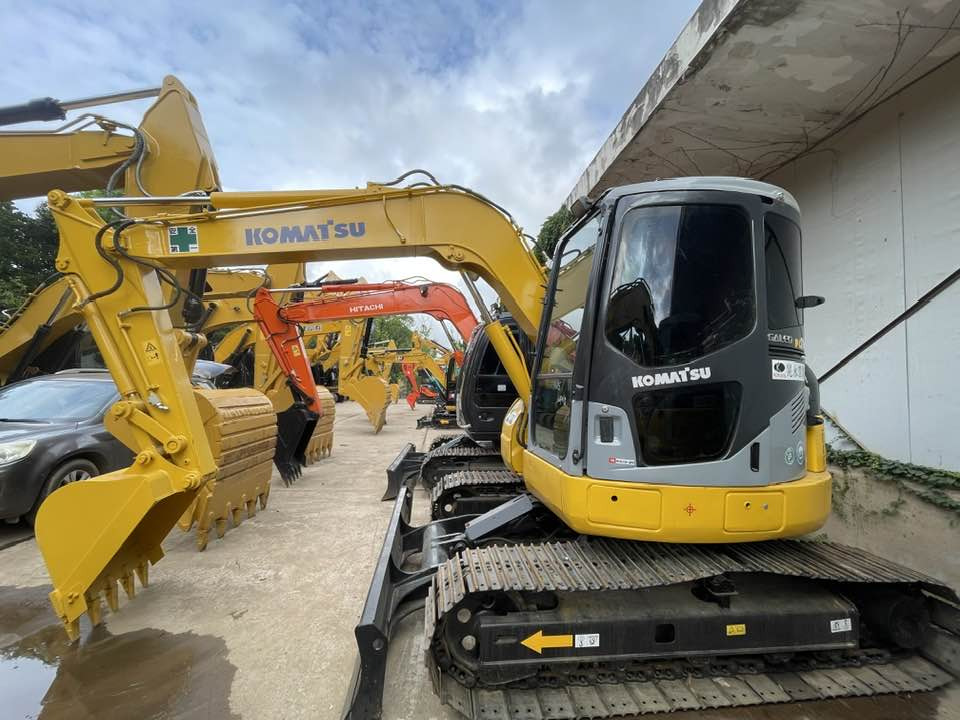 Komatsu PC78MR-6 - Mini excavator: picture 1 Komatsu PC78MR-6 - Mini excavator: picture 1
