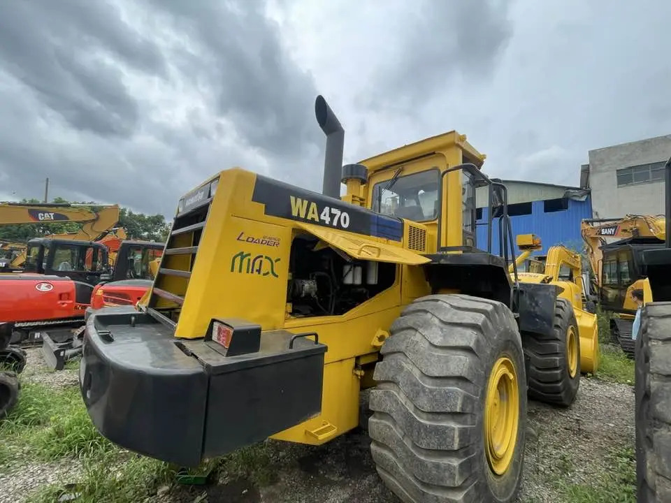 Komatsu WA470 - Wheel loader: picture 3 Komatsu WA470 - Wheel loader: picture 3