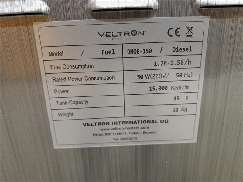 - - - VeLTRON HEATER - Industrial heater: picture 2 - - - VeLTRON HEATER - Industrial heater: picture 2