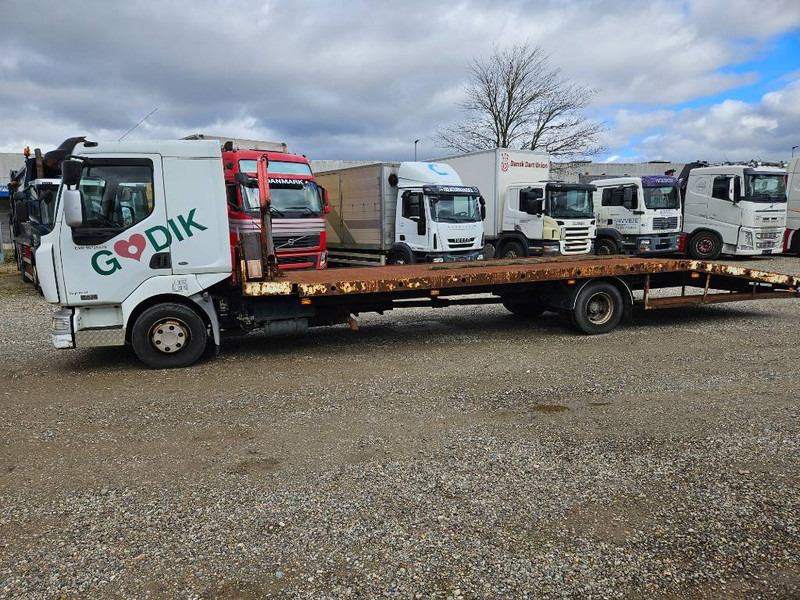 Renault Midlum 220 Machine/auto Transport and crane(2 stk) - Autotransporter truck: picture 2 Renault Midlum 220 Machine/auto Transport and crane(2 stk) - Autotransporter truck: picture 2