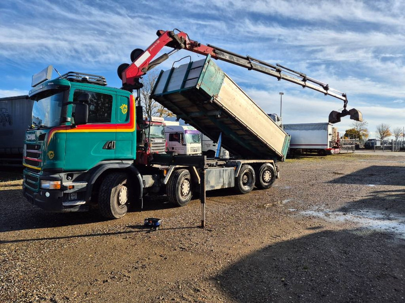 Scania G 490 8x2/6 // HMF 2620 K-5 // Pendellad - Crane truck: picture 4 Scania G 490 8x2/6 // HMF 2620 K-5 // Pendellad - Crane truck: picture 4