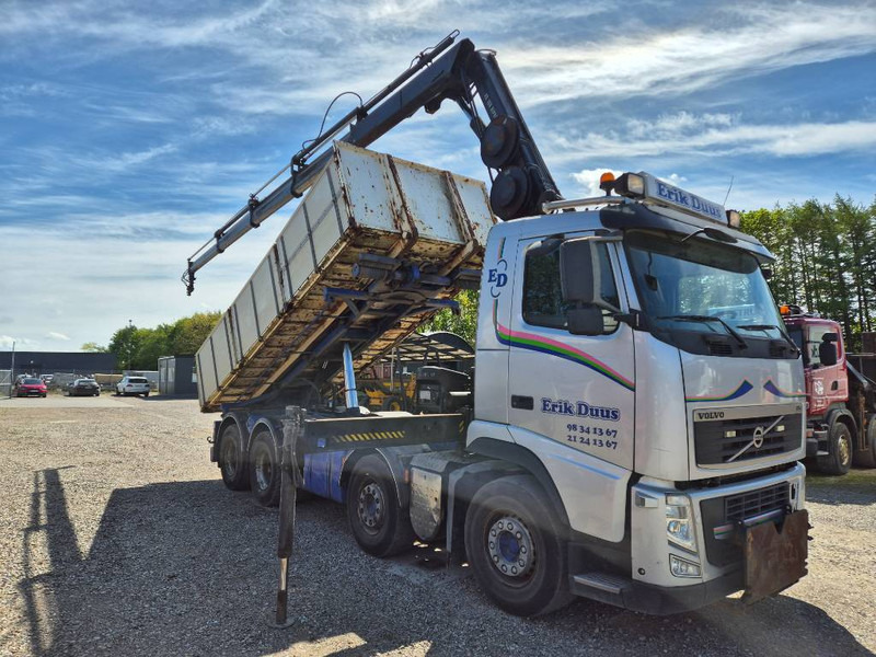 Crane truck Volvo FH 460 8x2/4 //Hiab 166 E-4// 3 way tip: picture 8