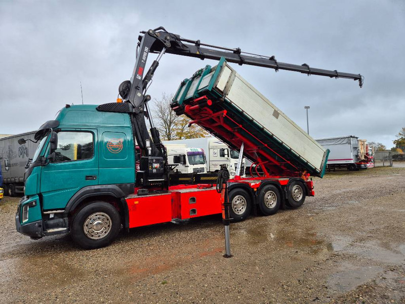 Volvo FMX 500 8x4 // HIAB X-HIPRO 262 EP-5 // 3-Tipper - Crane truck: picture 1 Volvo FMX 500 8x4 // HIAB X-HIPRO 262 EP-5 // 3-Tipper - Crane truck: picture 1