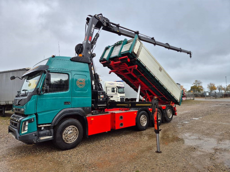Volvo FMX 500 8x4 // HIAB X-HIPRO 262 EP-5 // 3-Tipper - Crane truck: picture 2 Volvo FMX 500 8x4 // HIAB X-HIPRO 262 EP-5 // 3-Tipper - Crane truck: picture 2