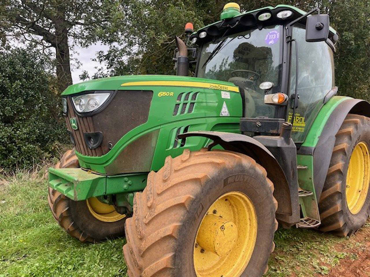 John Deere 6150R - Farm tractor: picture 2 John Deere 6150R - Farm tractor: picture 2