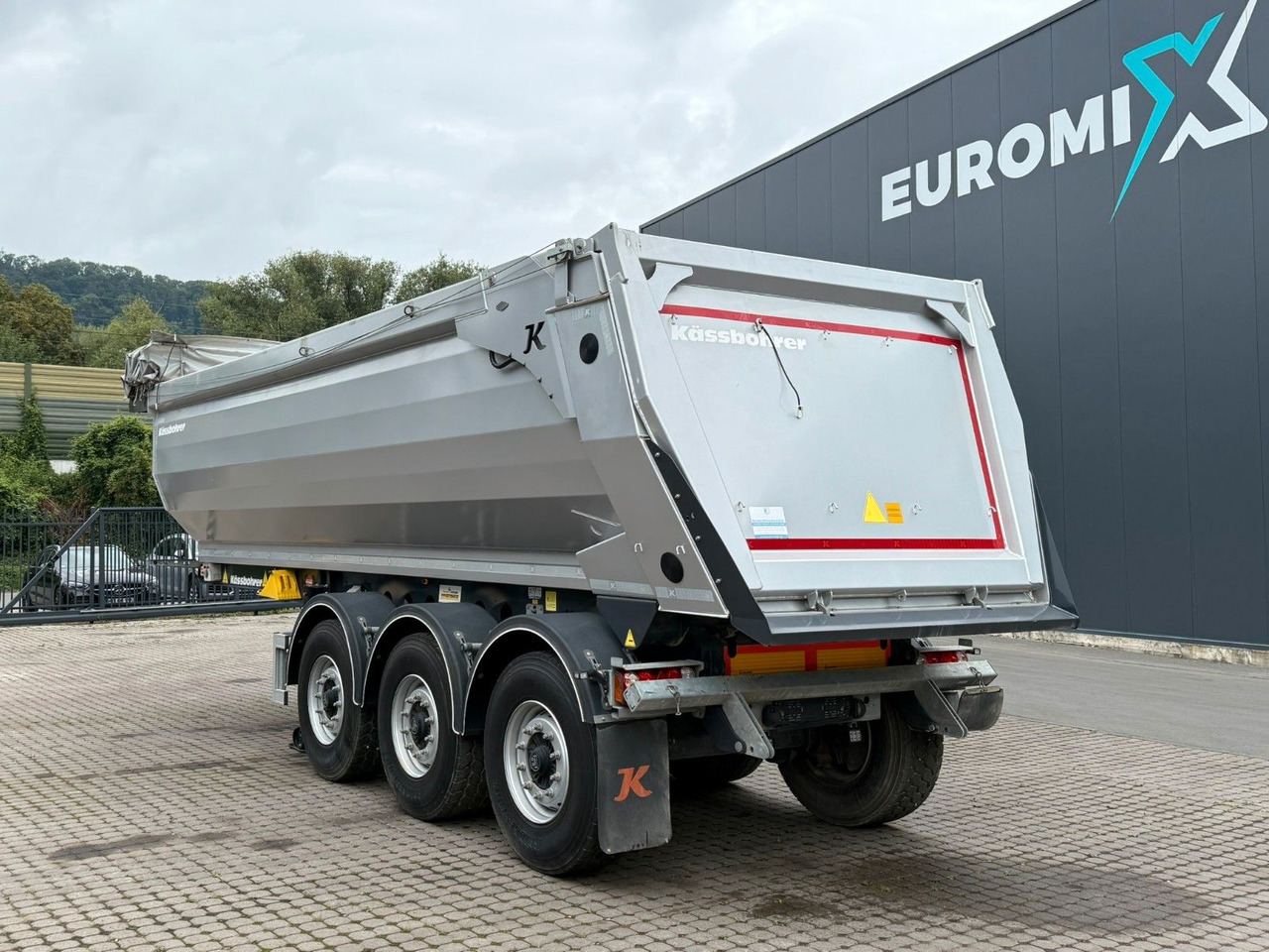 Kässbohrer Hydraulische Klappe Plane Kipper - Tipper semi-trailer: picture 5 Kässbohrer Hydraulische Klappe Plane Kipper - Tipper semi-trailer: picture 5
