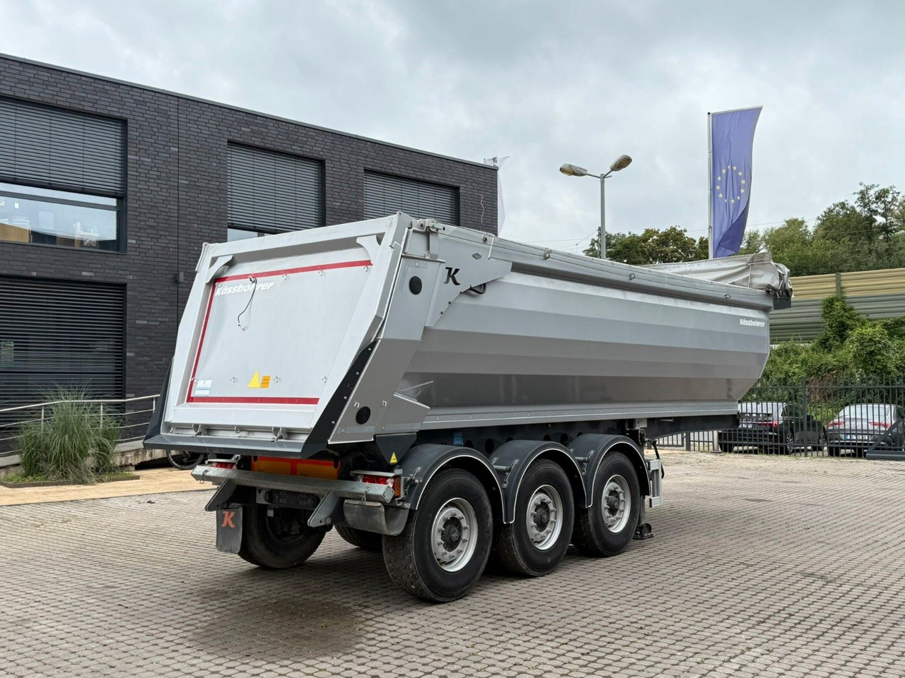 Kässbohrer Hydraulische Klappe Plane Kipper - Tipper semi-trailer: picture 4 Kässbohrer Hydraulische Klappe Plane Kipper - Tipper semi-trailer: picture 4
