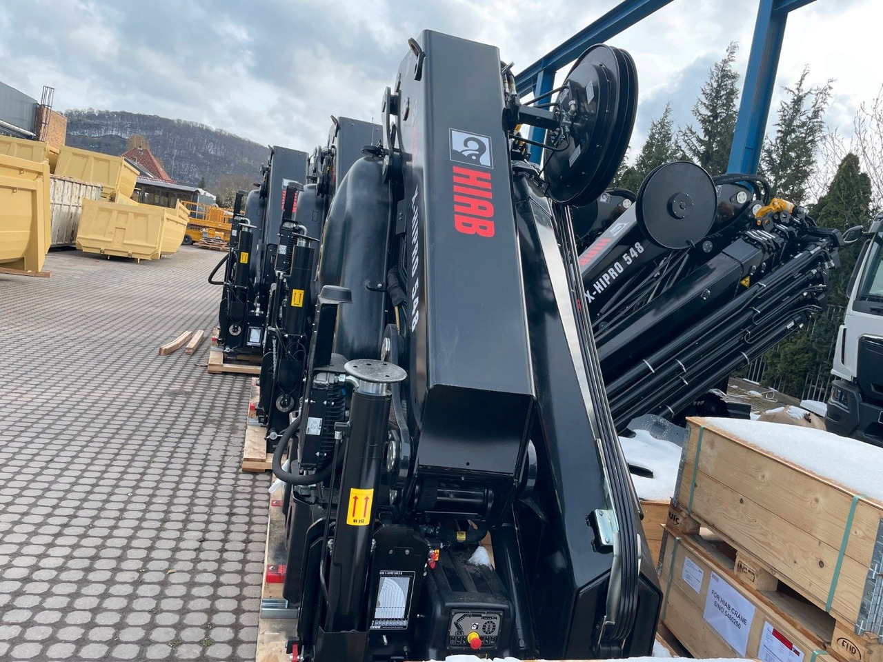 Kran HIAB X-HIPRO 548E-8 - Crane truck: picture 2 Kran HIAB X-HIPRO 548E-8 - Crane truck: picture 2