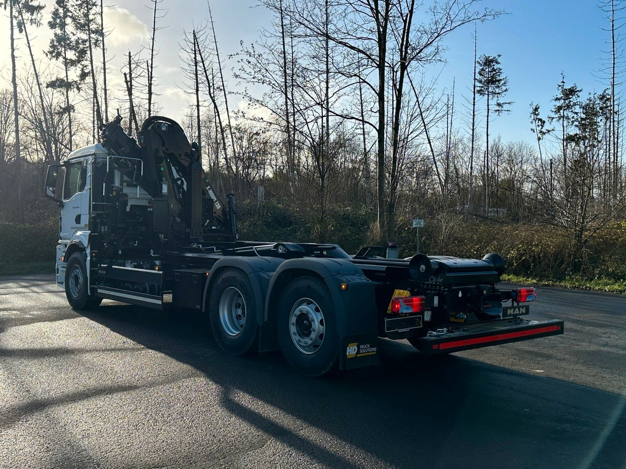 MAN TGS 26.470 6x2 Abrollkipper + Kran Hiab 138-3 - Hook lift truck, Crane truck: picture 4 MAN TGS 26.470 6x2 Abrollkipper + Kran Hiab 138-3 - Hook lift truck, Crane truck: picture 4
