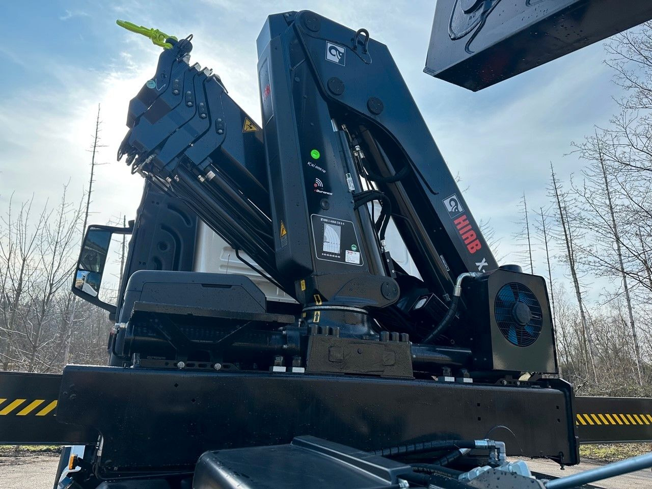 Hook lift truck, Crane truck MAN TGS 26.470 6x2 Abrollkipper + Kran Hiab 228-4: picture 20