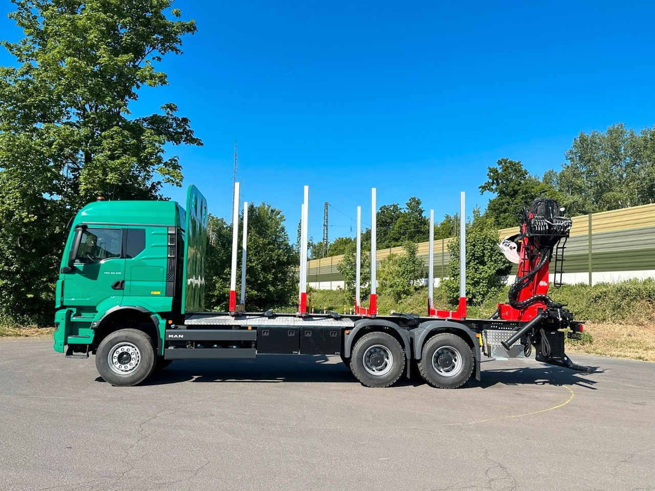 MAN TGS 33.510 6X4 BB Euro6e EPSILON 150Z - Timber truck, Crane truck: picture 3 MAN TGS 33.510 6X4 BB Euro6e EPSILON 150Z - Timber truck, Crane truck: picture 3