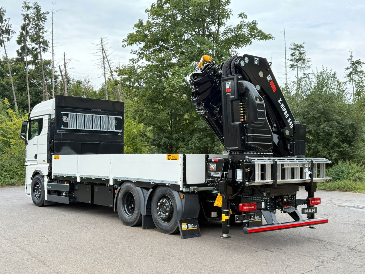 Crane truck MAN TGX 26.520 TG3 Retarder / 6X2 Hiab 548 E 8: picture 6
