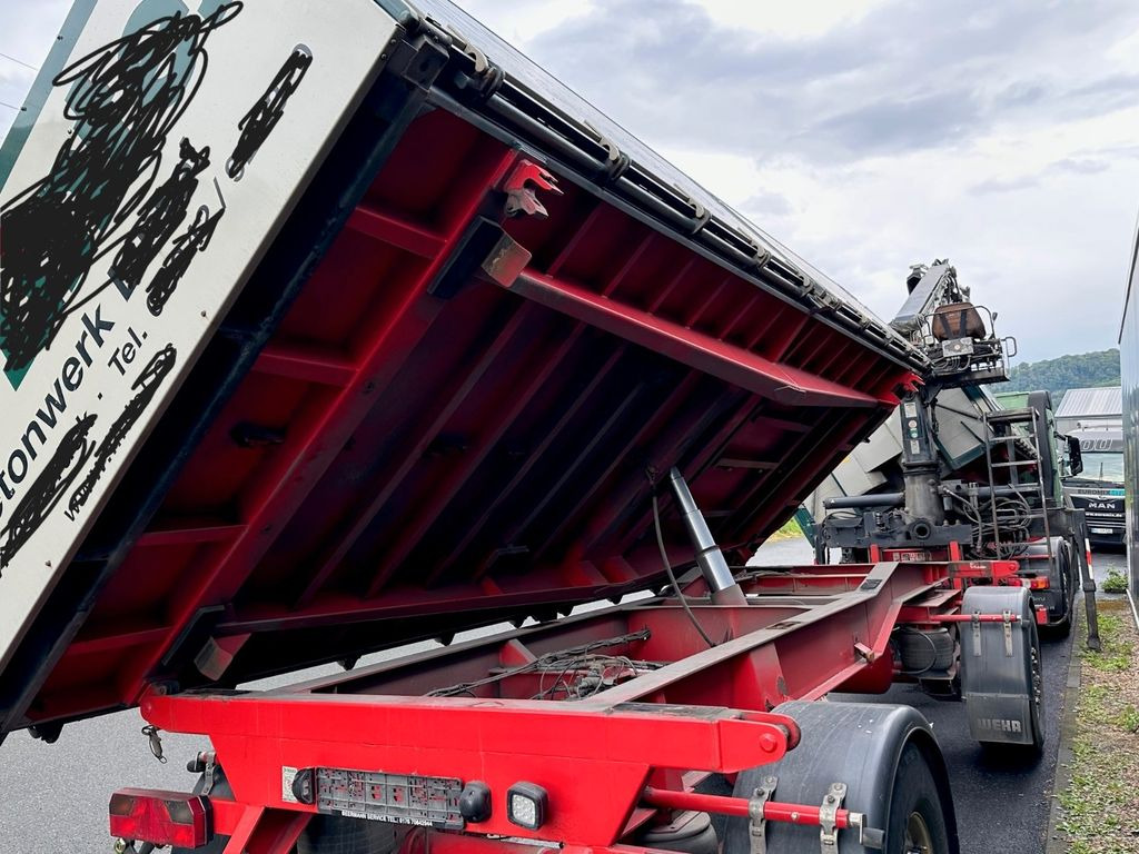Tipper, Crane truck Mercedes-Benz 2545 6x2 Euro6 2-Seiten-Kipper ATLAS 145 KRAN: picture 17