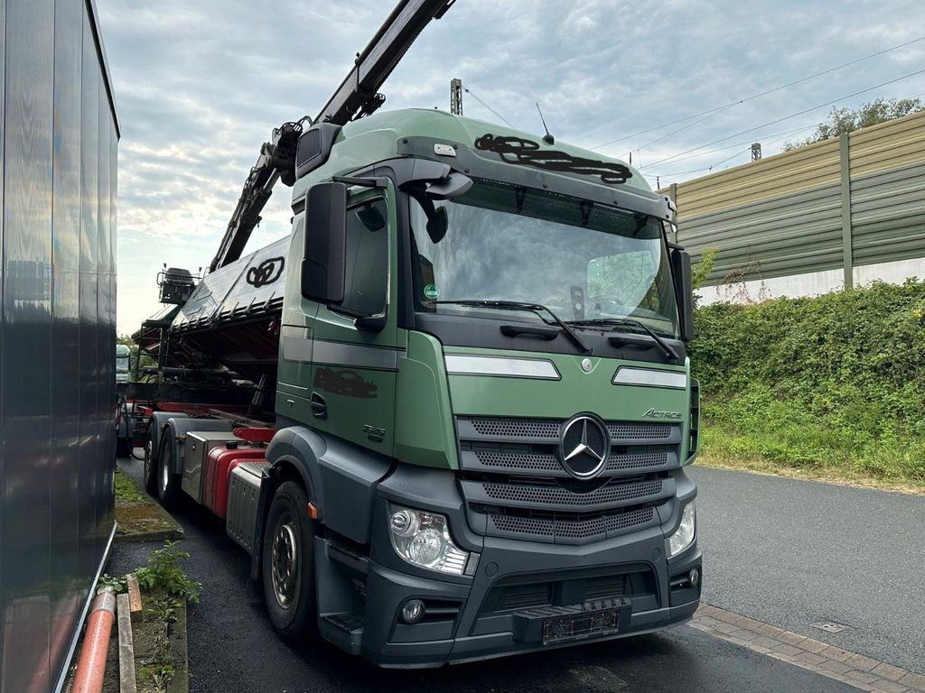 Tipper, Crane truck Mercedes-Benz 2545 6x2 Euro6 2-Seiten-Kipper ATLAS 145 KRAN: picture 9