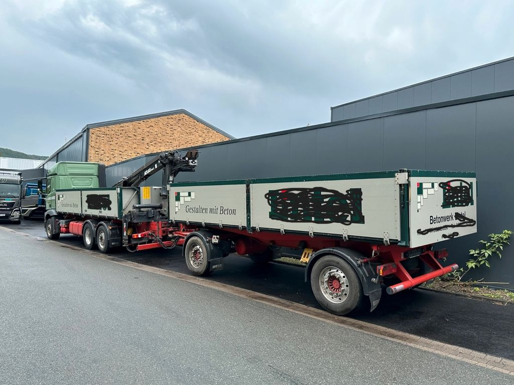 Tipper, Crane truck Mercedes-Benz 2545 6x2 Euro6 2-Seiten-Kipper ATLAS 145 KRAN: picture 11