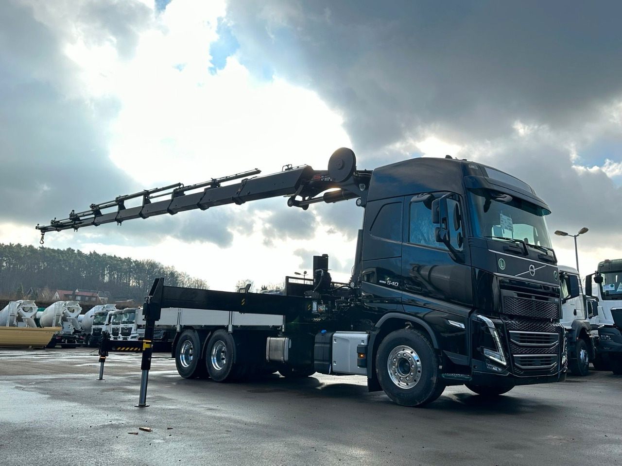 Crane truck Volvo FH 540 6x4 Euro6e   HIAB X-HIPRO 548 E 8: picture 5
