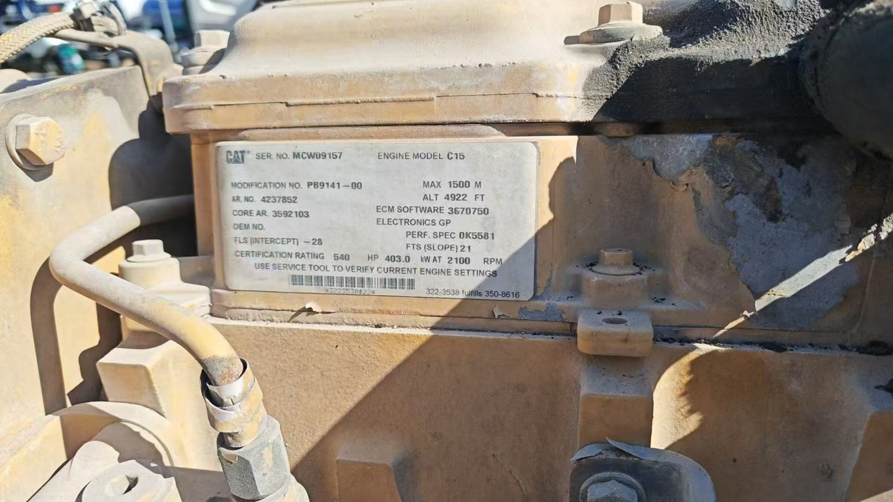 CATPILLAR C15 - Engine for Construction machinery: picture 3 CATPILLAR C15 - Engine for Construction machinery: picture 3