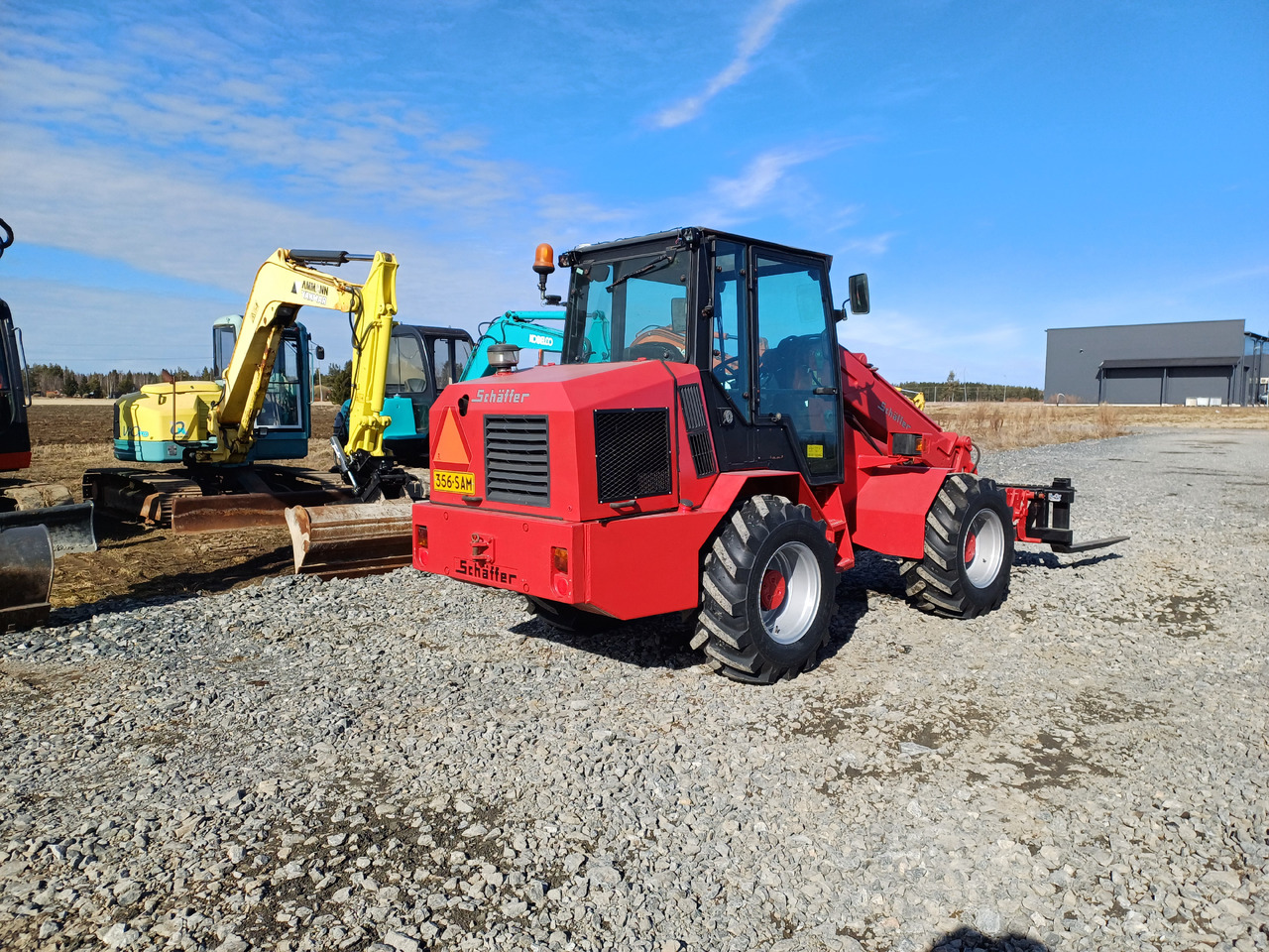 Wheel loader Schäffer 870TD Teleskooppi puomilla: picture 8