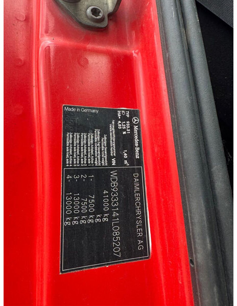 Mercedes-Benz Actros 4141 - Concrete mixer semi-trailer: picture 2 Mercedes-Benz Actros 4141 - Concrete mixer semi-trailer: picture 2