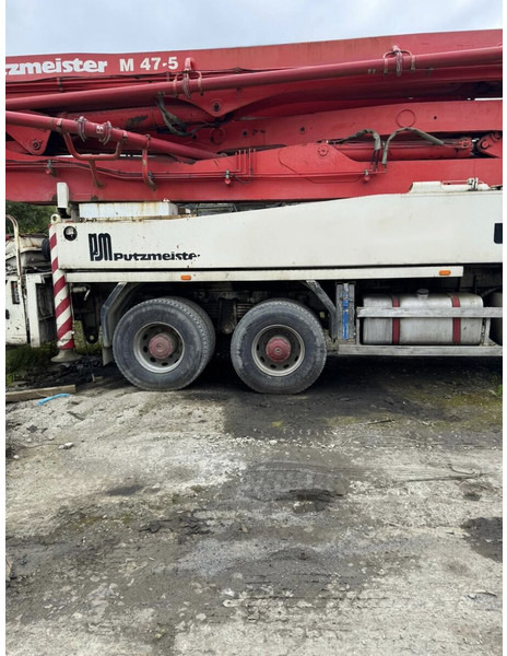Putzmeister 47 - 5 on Mercedes Benz - Stationary concrete pump: picture 3 Putzmeister 47 - 5 on Mercedes Benz - Stationary concrete pump: picture 3