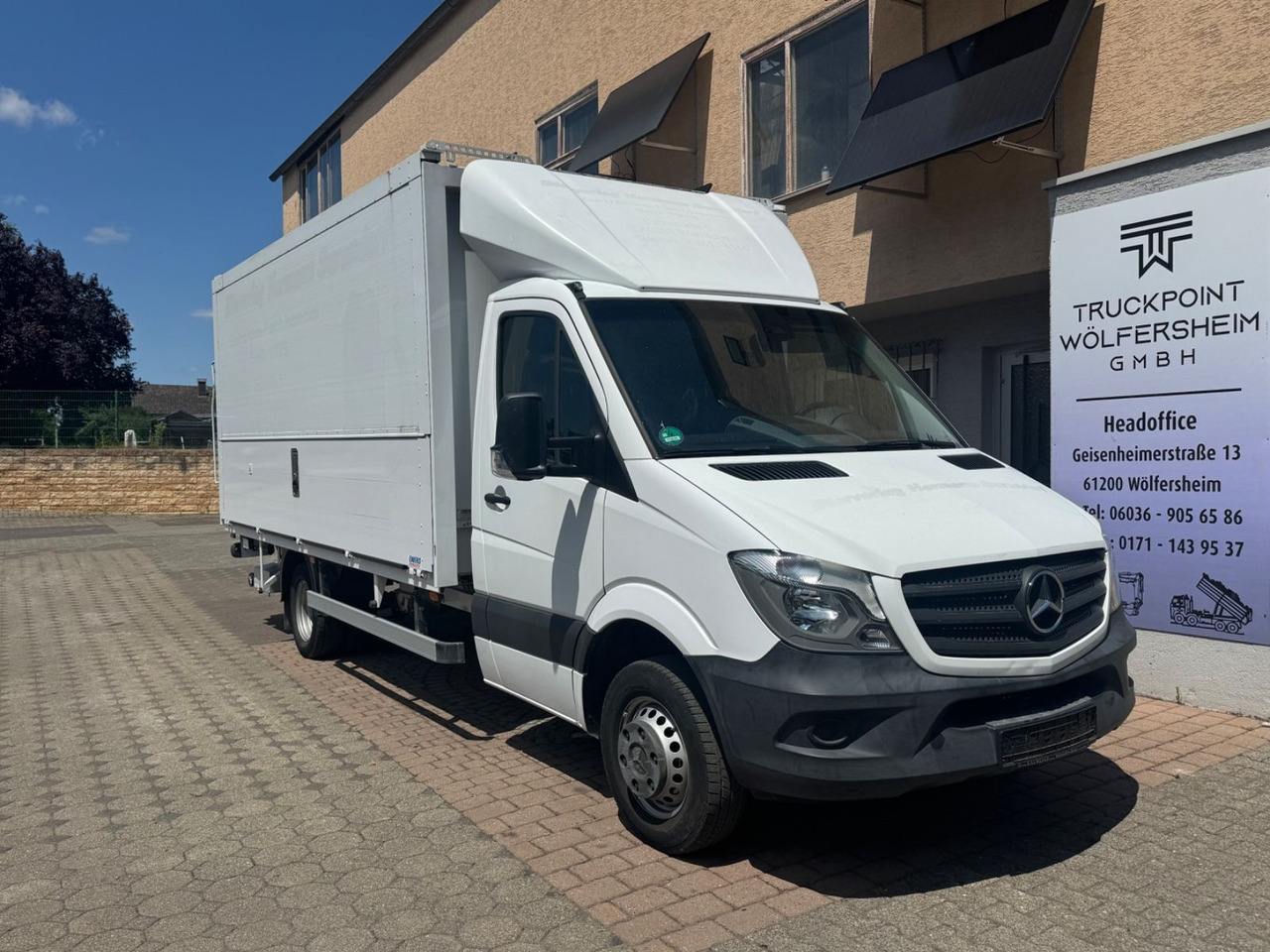 Mercedes-Benz Sprinter 514/LBW/KLIMA/aus.1Hand/GT-Zertifikat - Beverage truck: picture 1 Mercedes-Benz Sprinter 514/LBW/KLIMA/aus.1Hand/GT-Zertifikat - Beverage truck: picture 1