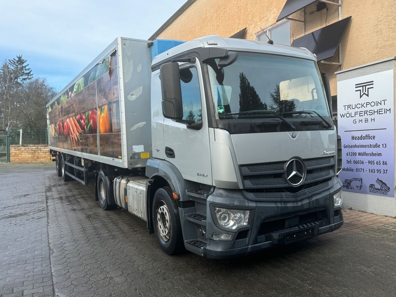 Mercedes-Benz Antos 1840 L/LBW/Frigoblock/Kühlzug - Tractor unit: picture 1 Mercedes-Benz Antos 1840 L/LBW/Frigoblock/Kühlzug - Tractor unit: picture 1