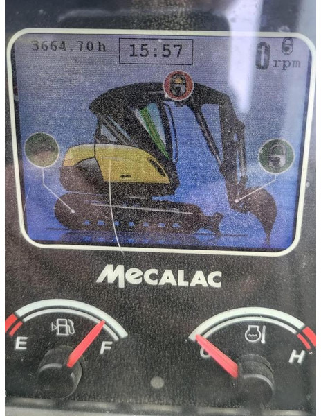 Mecalac 6MCR - Mini excavator: picture 4 Mecalac 6MCR - Mini excavator: picture 4