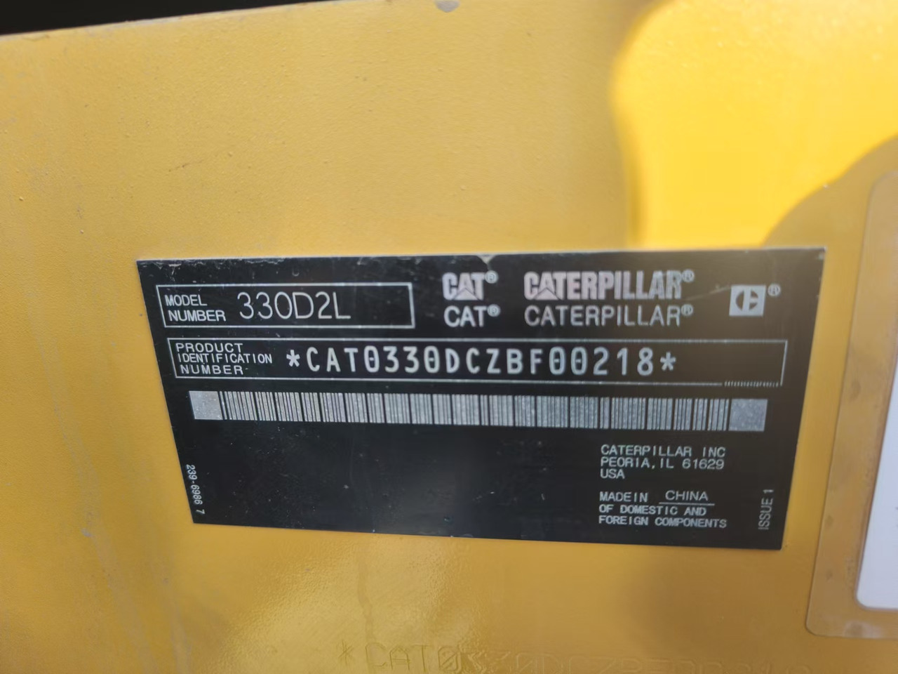 CATERPILLAR 330D - Crawler excavator: picture 5 CATERPILLAR 330D - Crawler excavator: picture 5