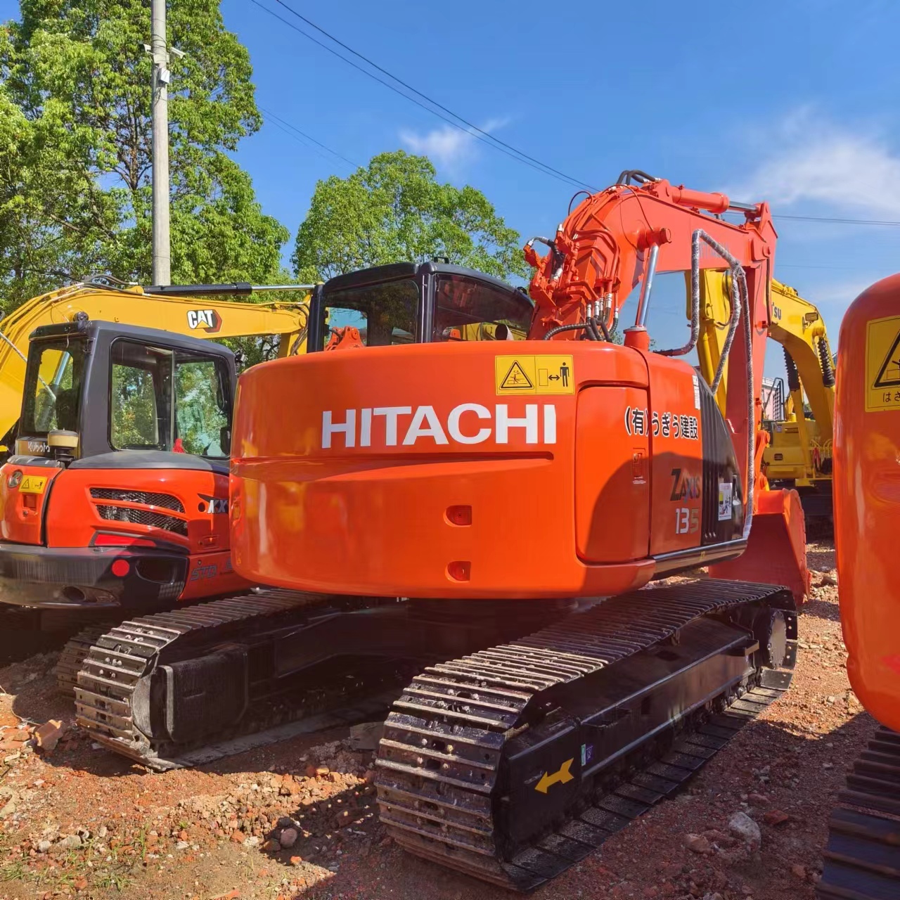 HITACHI ZX135 - Crawler excavator: picture 4 HITACHI ZX135 - Crawler excavator: picture 4