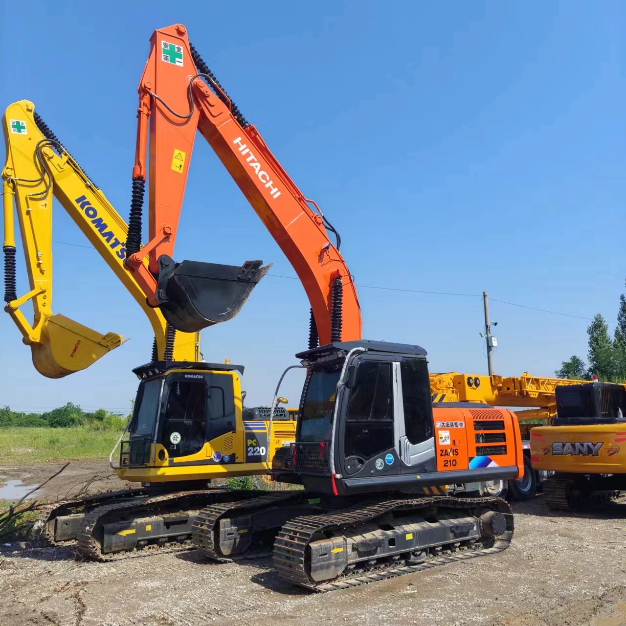 HITACHI ZX210 - Crawler excavator: picture 3 HITACHI ZX210 - Crawler excavator: picture 3