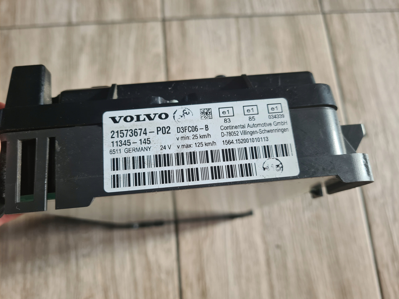 CONTINENTAL ZEGARY LICZNIKI AUTOMAT VOLVO FL FE - Dashboard for Truck: picture 4 CONTINENTAL ZEGARY LICZNIKI AUTOMAT VOLVO FL FE - Dashboard for Truck: picture 4