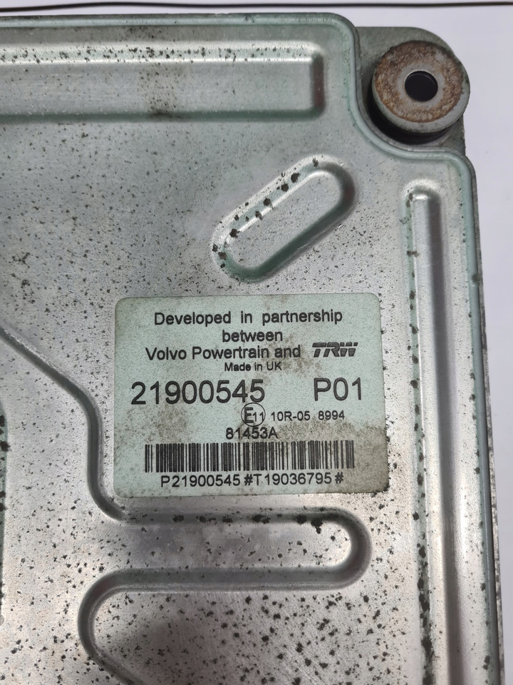 VOLVO KASETA KOMPUTER SILNIKA RENAULT GAMA T RANGE VOLVO FH 4 FM 4 21900545-P01 - ECU for Truck: picture 5 VOLVO KASETA KOMPUTER SILNIKA RENAULT GAMA T RANGE VOLVO FH 4 FM 4 21900545-P01 - ECU for Truck: picture 5